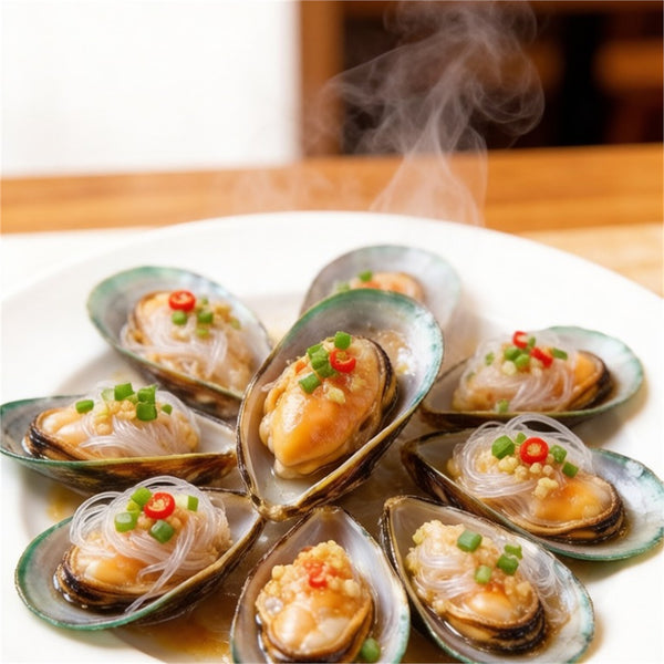 Fresh Green Mussels, Live Harvested
